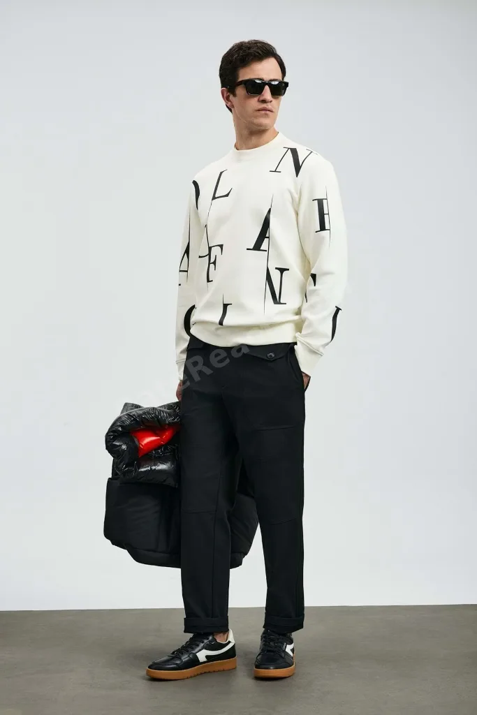 112030184 Tıffany Erkek Sweatshirt BEYAZ