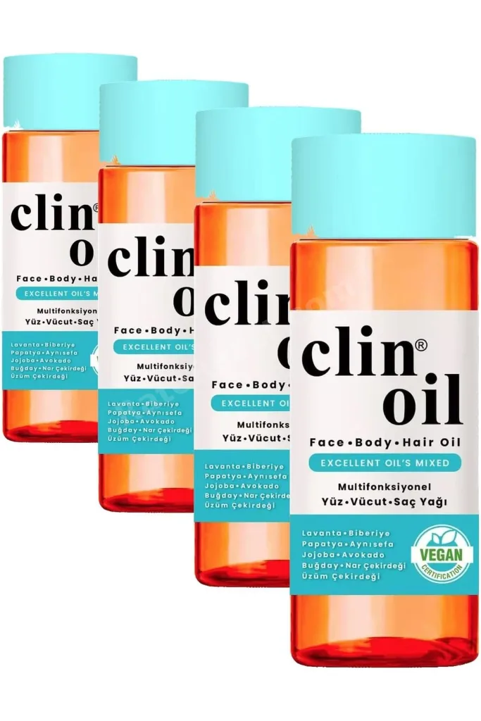 Multifonksiyonel Oil (Yüz Vücut Saç) 100ml (4 paketi) 1219822