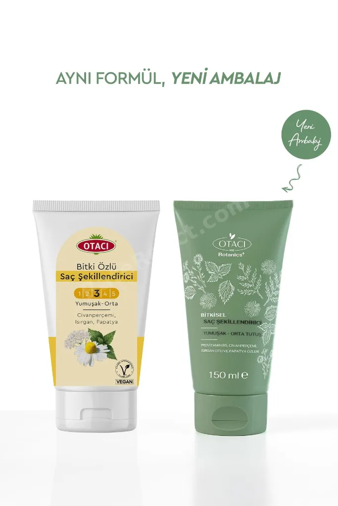 Bitkisel Saç Şekillendirici Jöle 150ml Yumuşak Orta