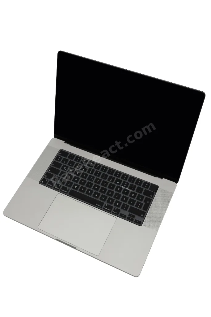 MacBook Air Pro Neo Klavye Koruyucu Türkçe‑Q Baskı M5 M4 M1 Silikon Kapak Toz Dökülme Çizilme Koruma