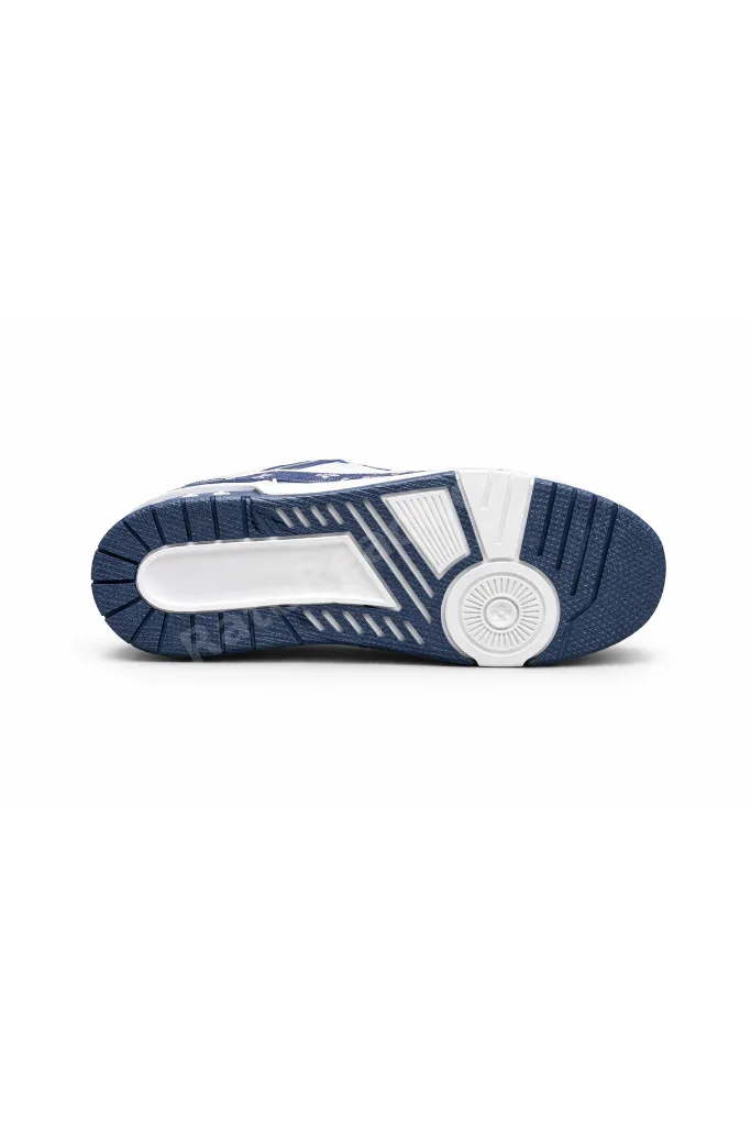 Unisex Mavi beyaz Sneaker