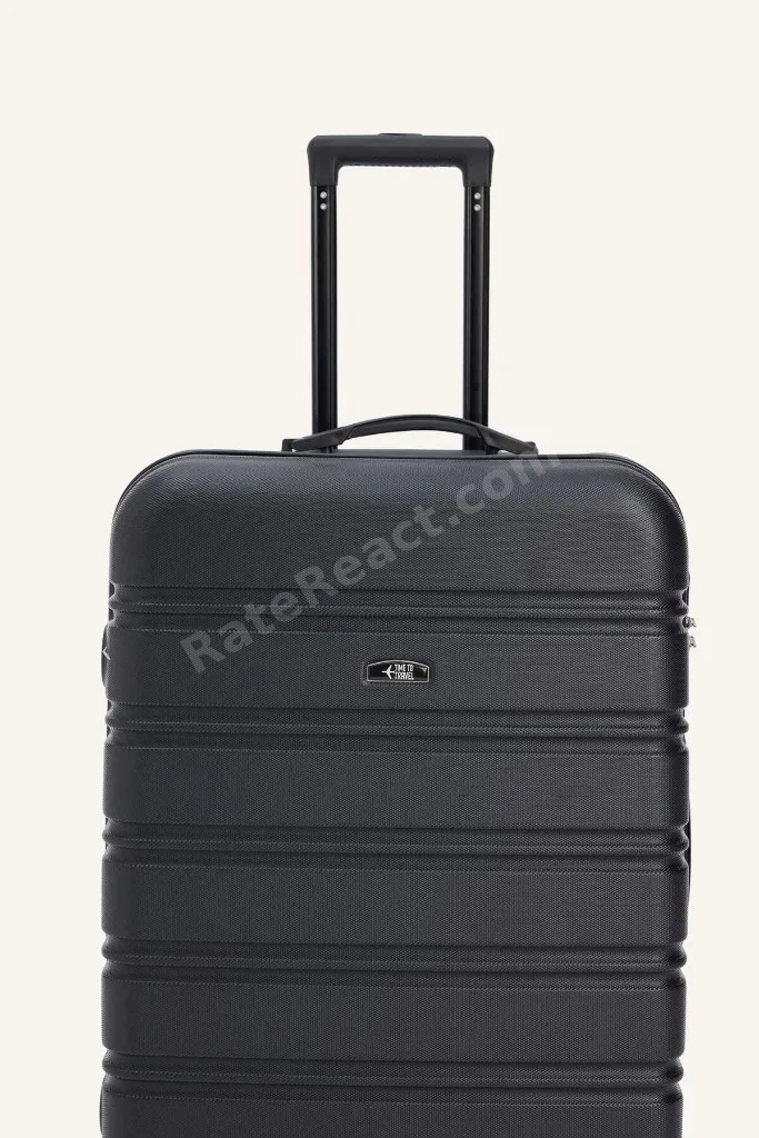 Unisex Sert Kapaklı Büyük Boy Valiz H2485AXNS