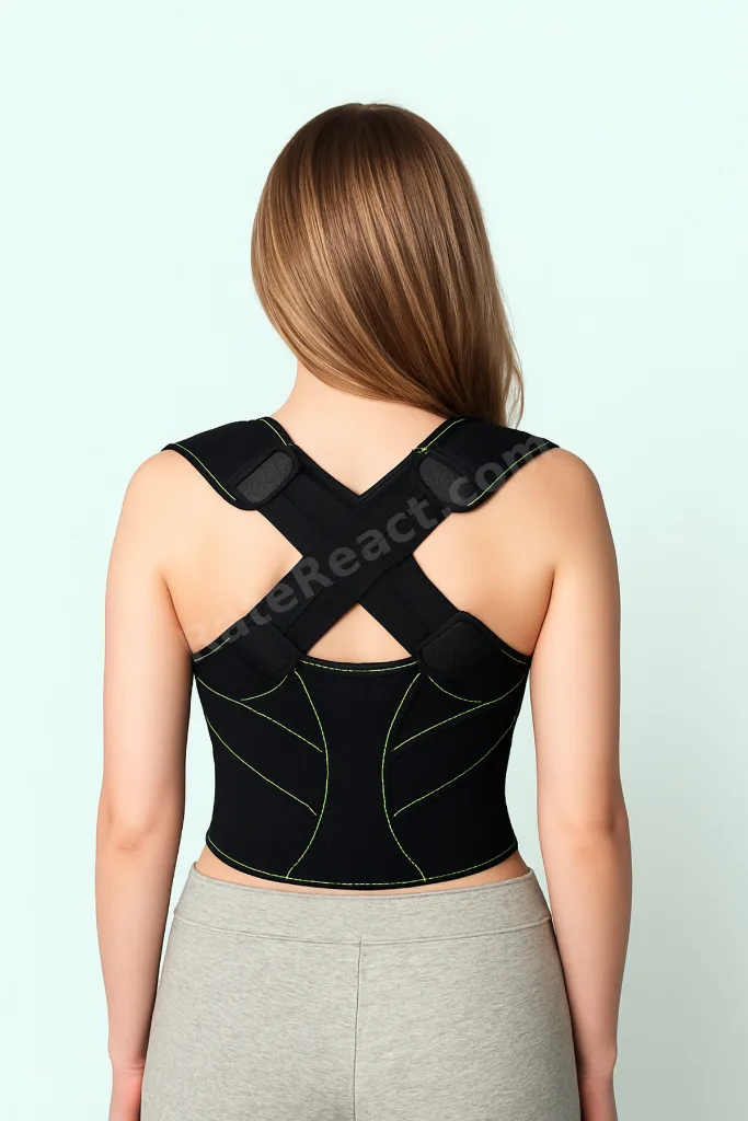 Dik Duruş Korsesi Ayarlanabilir Tam Konfor Unisex Standart Beden