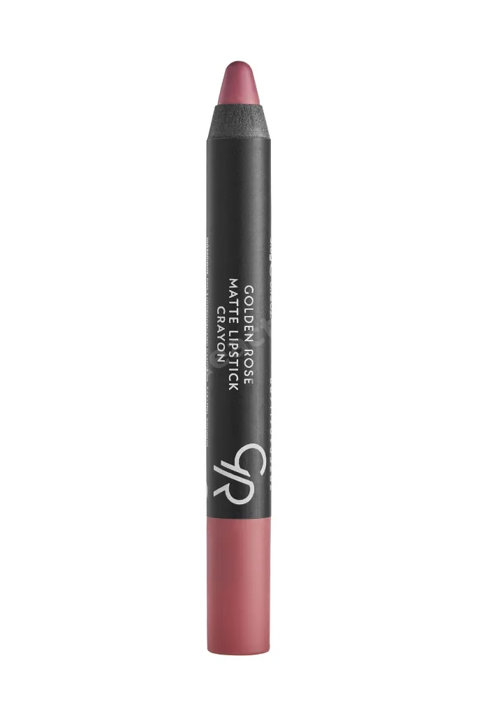 Matte Lipstick Crayon No: 12 - Besleyici Nemlendirici Mat Kalem Ruj