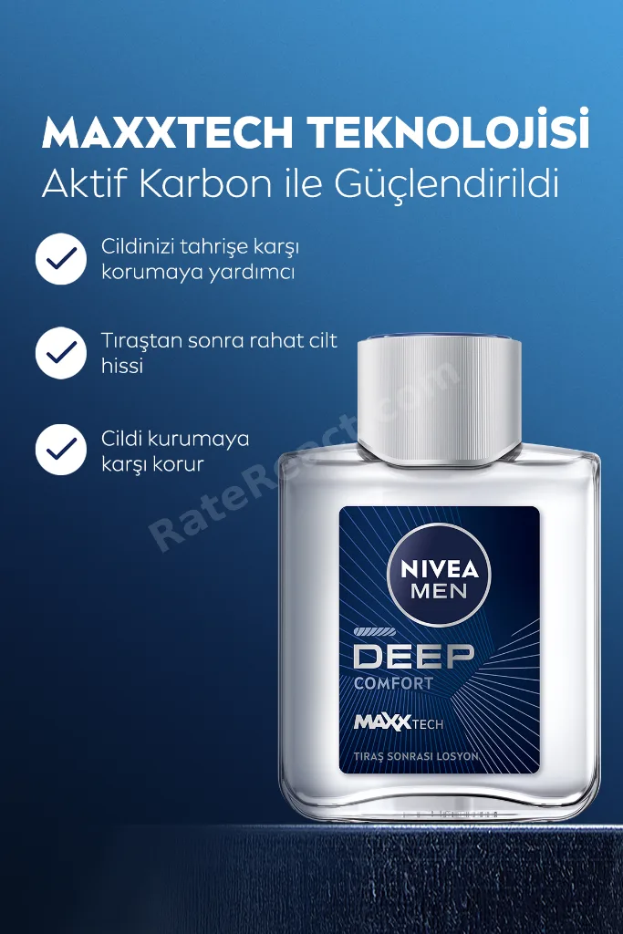 MEN Erkek Tıraş Sonrası Losyon Deep Dimension 100ml,Yenileyici,Ferahlatıcı,Erkeksi Koku,Nemlendirici