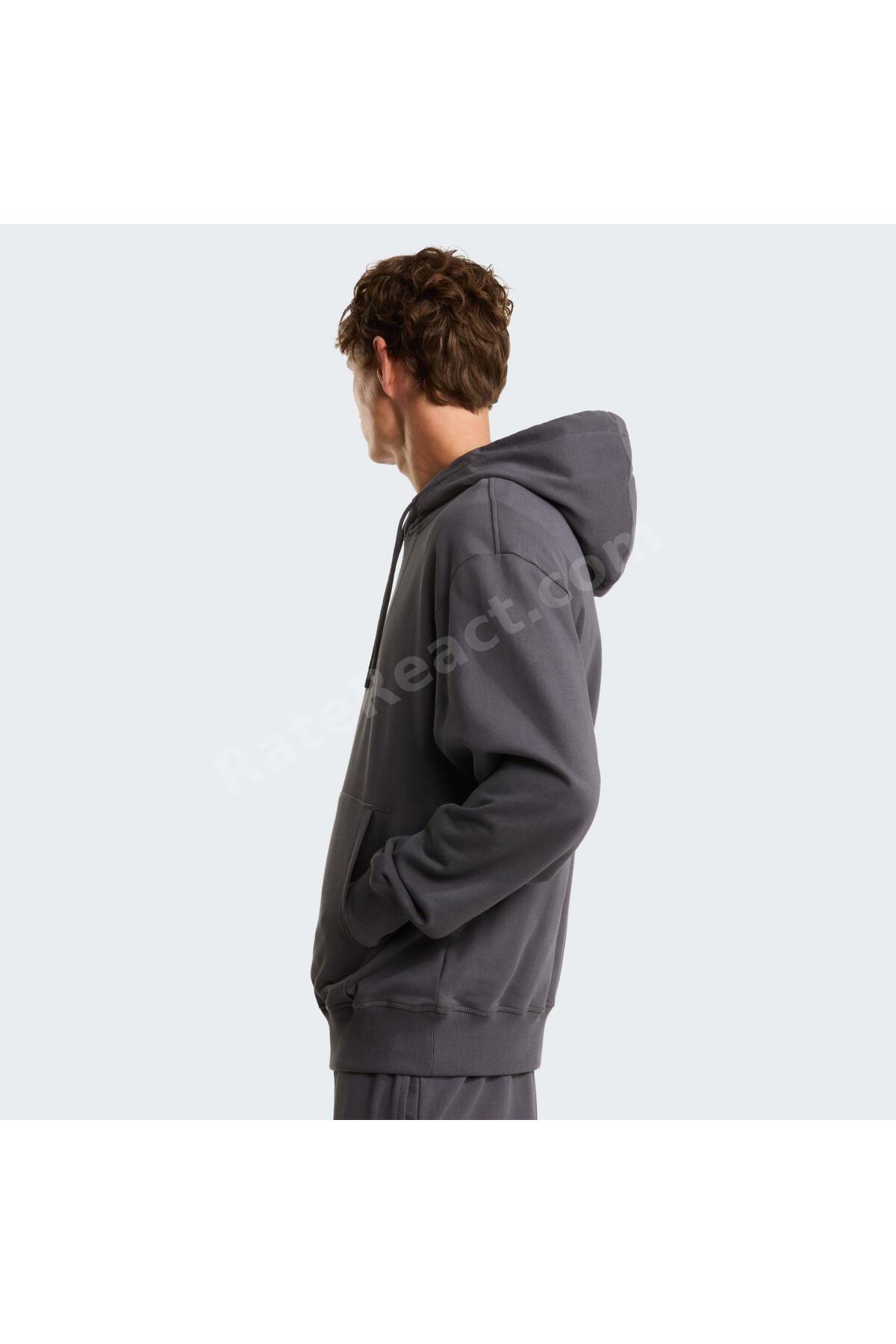 U ESSENTIAL LIGHT RELAXED HOODIE Unisex Sweatshirt NF0A8GQDRHI1 Gri-XL