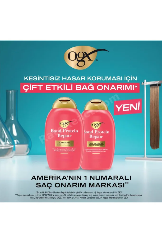 Bond Protein Repair Bağ Onarıcı Sülfatsız Şampuan 385 ml + Saç Bakım Kremi 385 ml