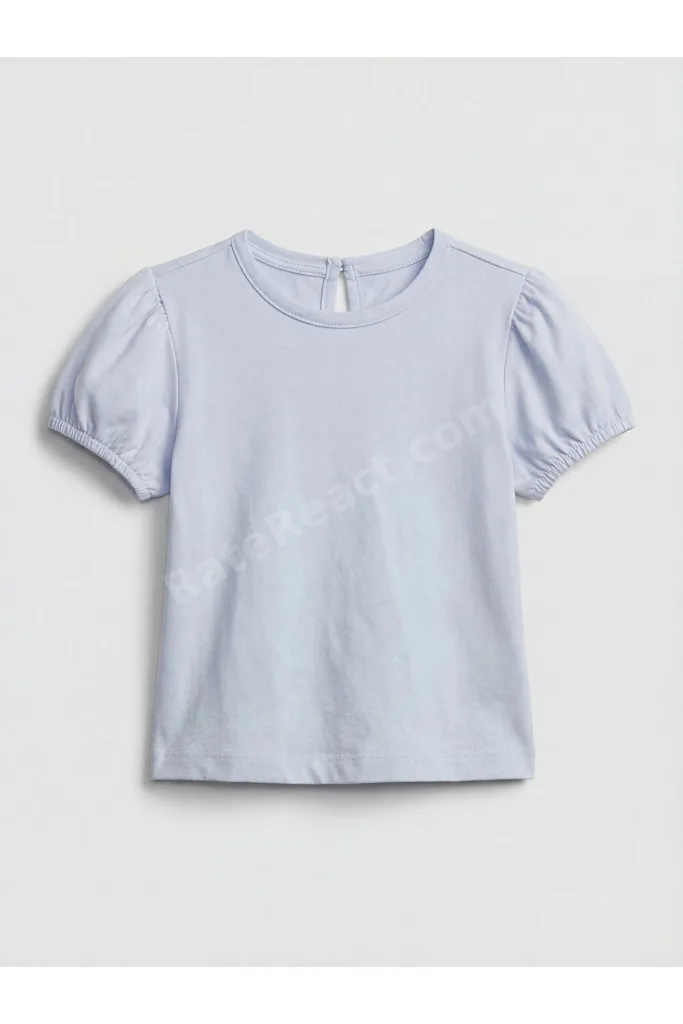 LCW baby Ekru Desenli Kız Bebek Poplin Elbise