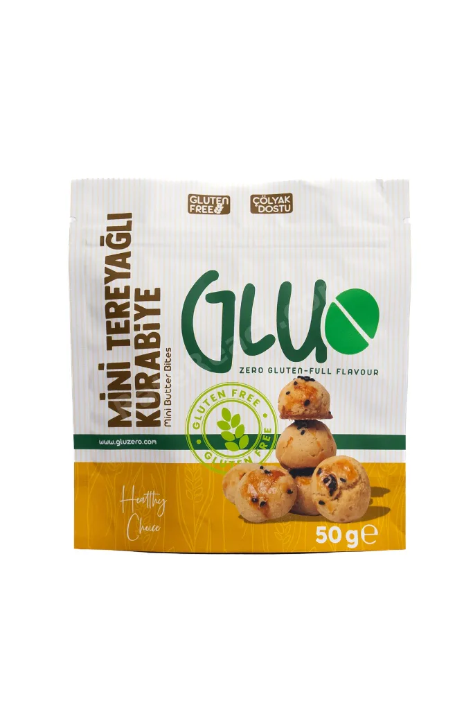 Glutensiz Mini Tereyağlı Kurabiye