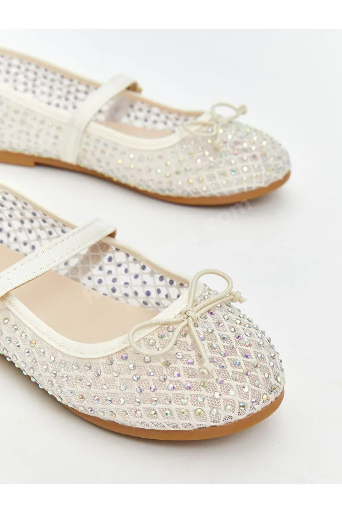 LCW STEPS Fiyonk Detaylı Kız Çocuk Babet