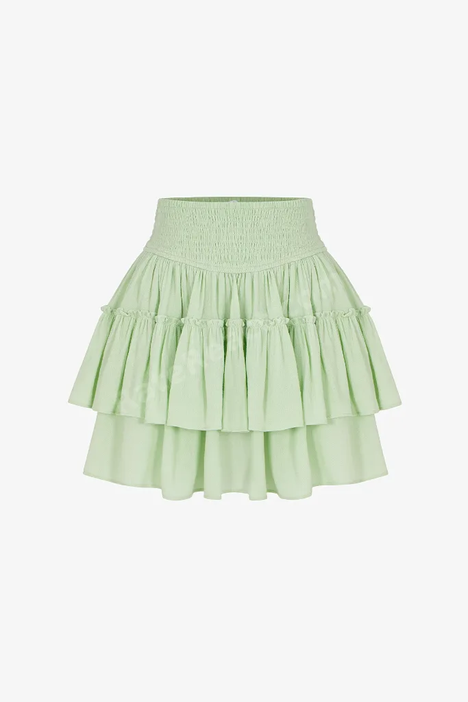 Mint Yeşili Somer Etek