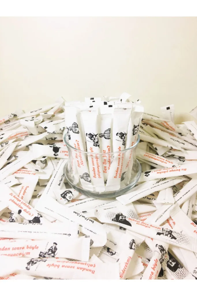 T-pack Yeşilçam Serisi Stick Şeker 3 Gr. X 1000 Adet 3 Kg