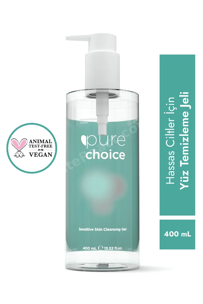 Hassas Ciltler Için Yüz Temizleme Jeli 400 ml