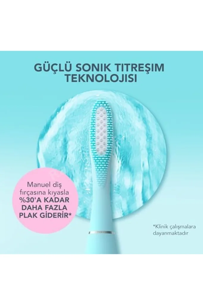 TTKTEKNOLOJİ FOREO Total Care ISSA 3 Seti - Ultra-Hijyenik 4’ü 1 Arada Silikon Sonik Elektrikli Diş