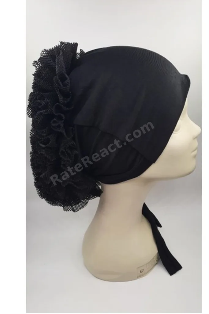 Bone - Dikişli Fırfırlı Bone Bandana