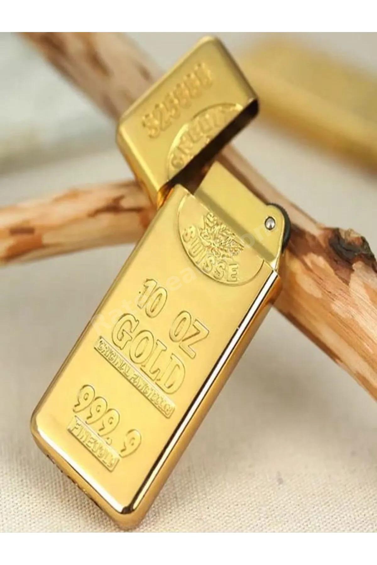 KÜLÇE ALTIN METAL GAZLI ÇAKMAK
