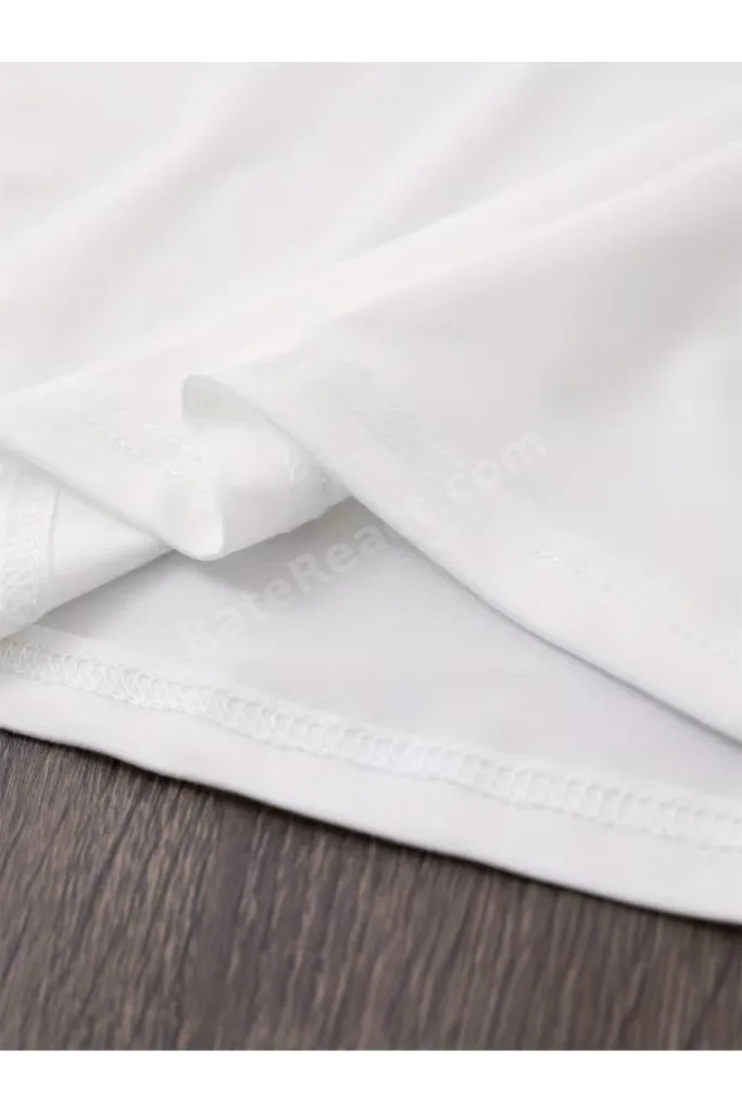 Keb 1.Kalite Baskılı Oversize T-shirt Günlük Tişört Trend Moda ve Modern Stil STYEL %100 Organik Pamuk Relaxed Fit Yırtmaçlı Yuvarlak Yakalı