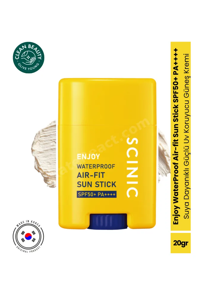 Enjoy WaterProof Air-fit Sun Stick Suya Dayanıklı Yüksek Koruma Faktörlü Güneş Kremi 20gr