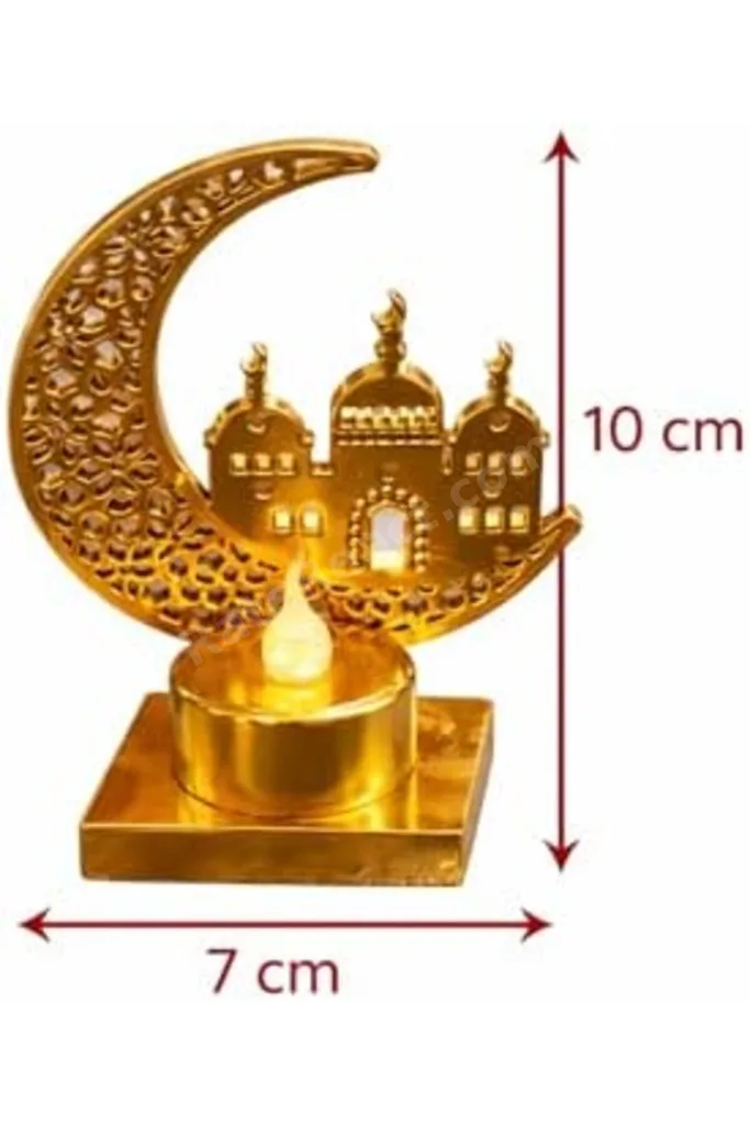meala kozmetık store Gold Cami Pilli led ışık, Askılı Fener Süsü SARI Işıklar Peri Işıkları Aydınlat