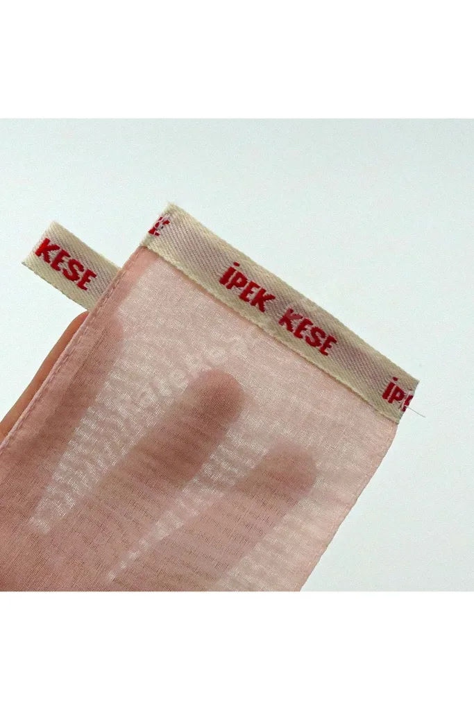 2'li Hakiki İpek Hamam Kesesi Seti - Yüz ve Vücut Peeling