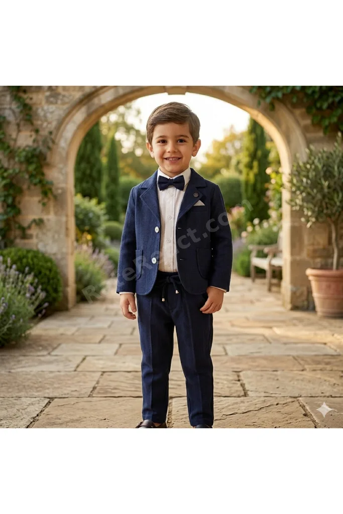CEKETLİ 4 LÜ YENİ SEZON /DÜĞÜNLÜK TAKIM 6Y,7Y,8Y,9Y Erkek LACİVERT