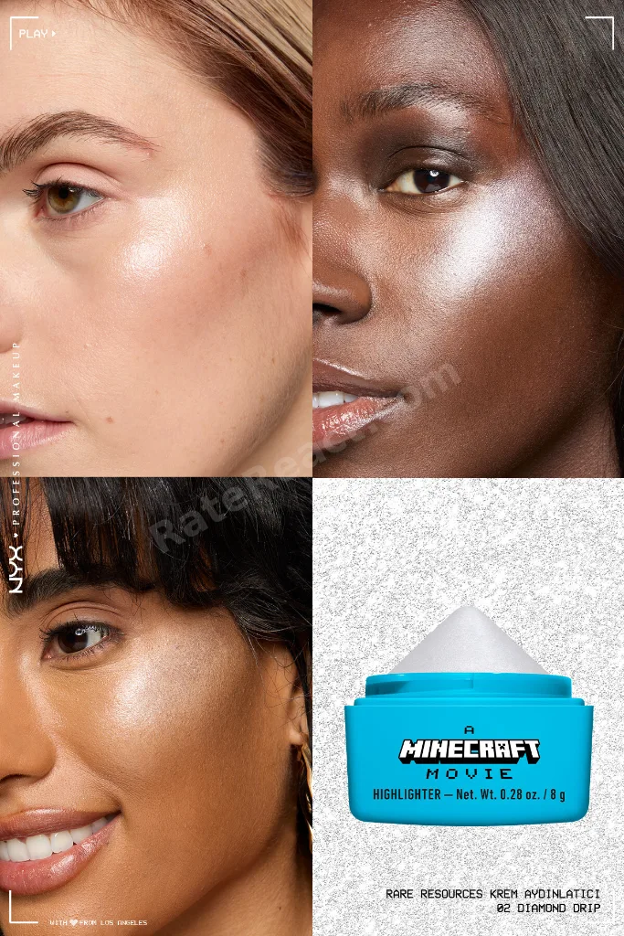 Minecraft Özel Koleksiyon Stick Aydınlatıcı, Highlighter - 02 Diamond Drip