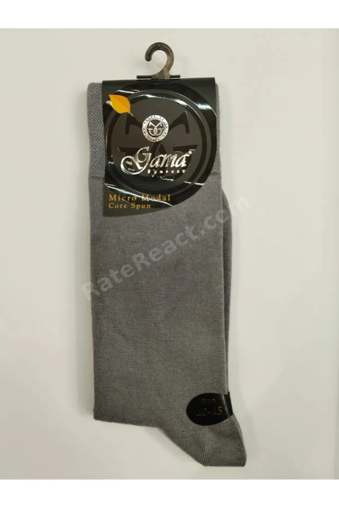 Gama 915 Erkek Mikro Modal Core Spun Pamuk Çorap