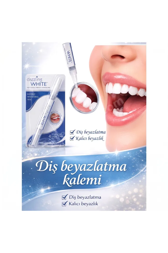 Pratik Diş Beyazlatma Kalemi - Anında Beyazlatıcı Etki