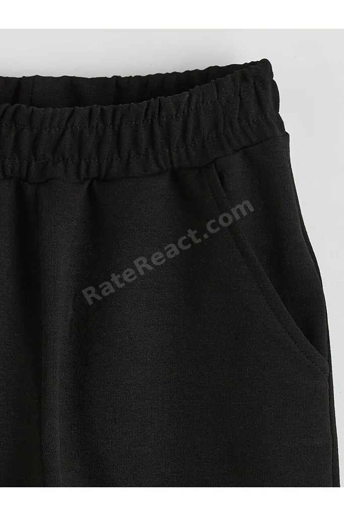 TRENDLUCKY Farkıyla Beli Lastikli Erkek Çocuk Şort