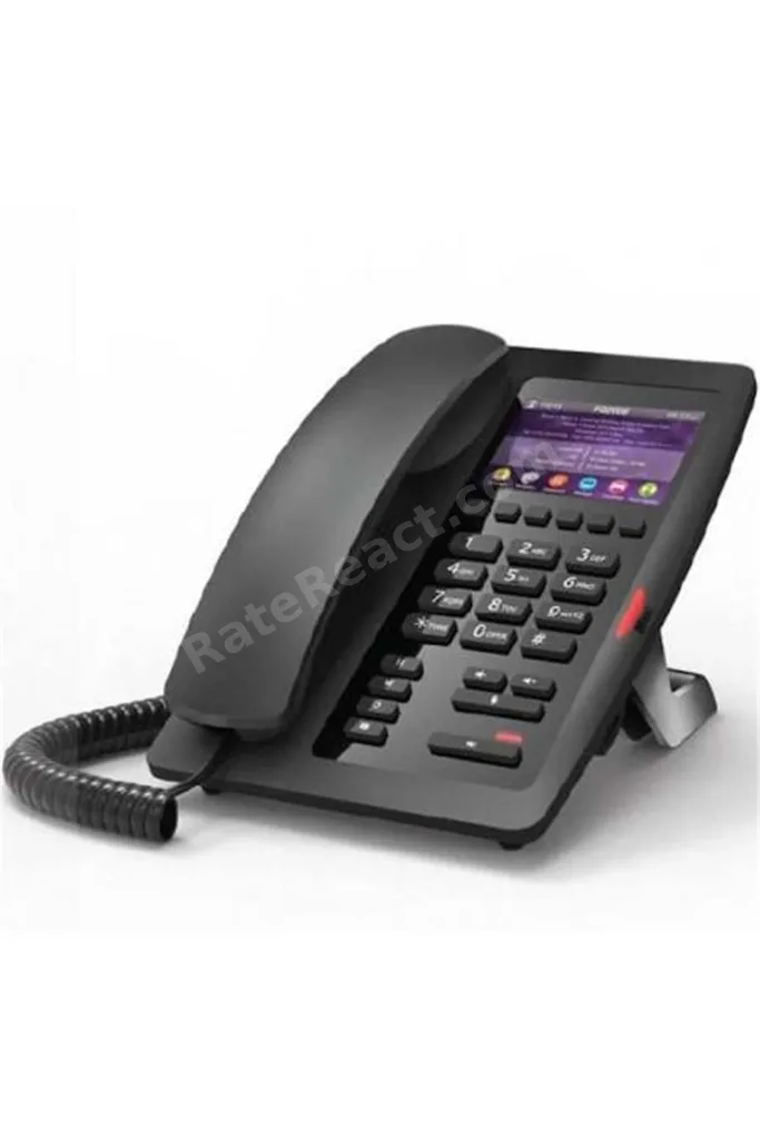 H5 Renkli Ekran PoE Ip Masaüstü Siyah Telefon