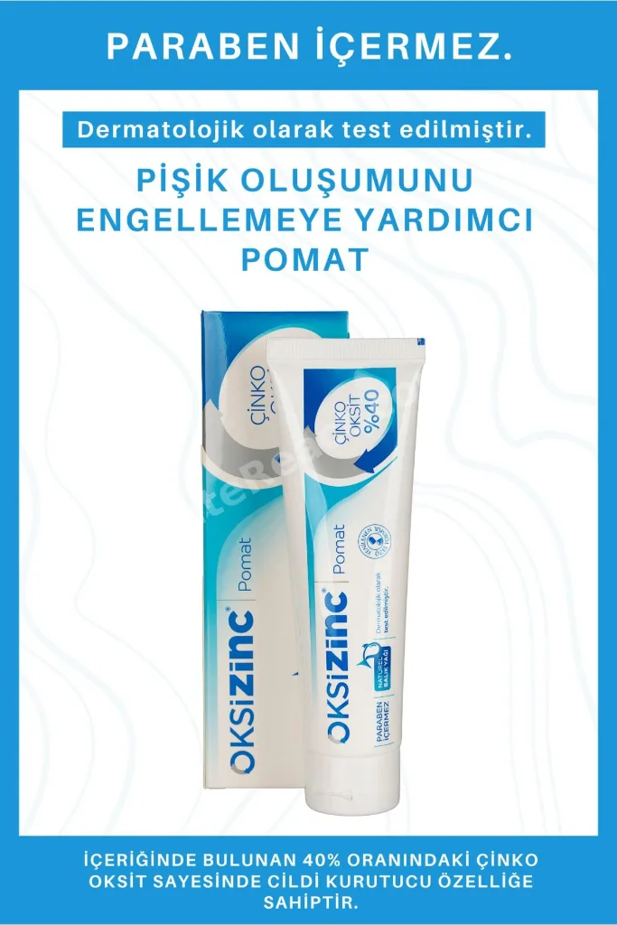 Pişik Kremi 100gram %40 Çinko Oksit