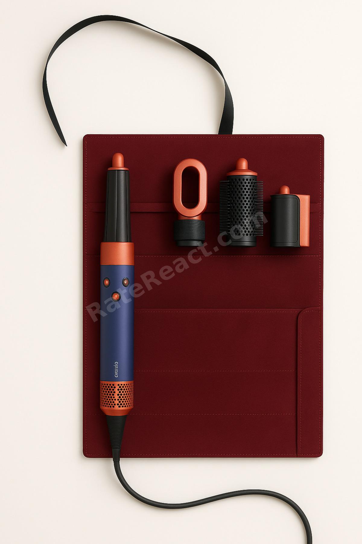 Dyson-airwrap Taşıma Ve Seyahat Çantası Süet Airwrap Taşıma Çantası