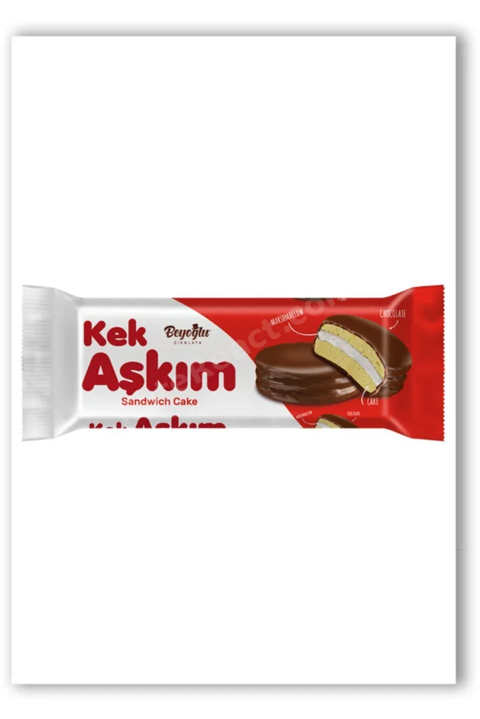 Kek Aşkım Sütlü Çikolatalı Marşmelovlu Kek 184GR.