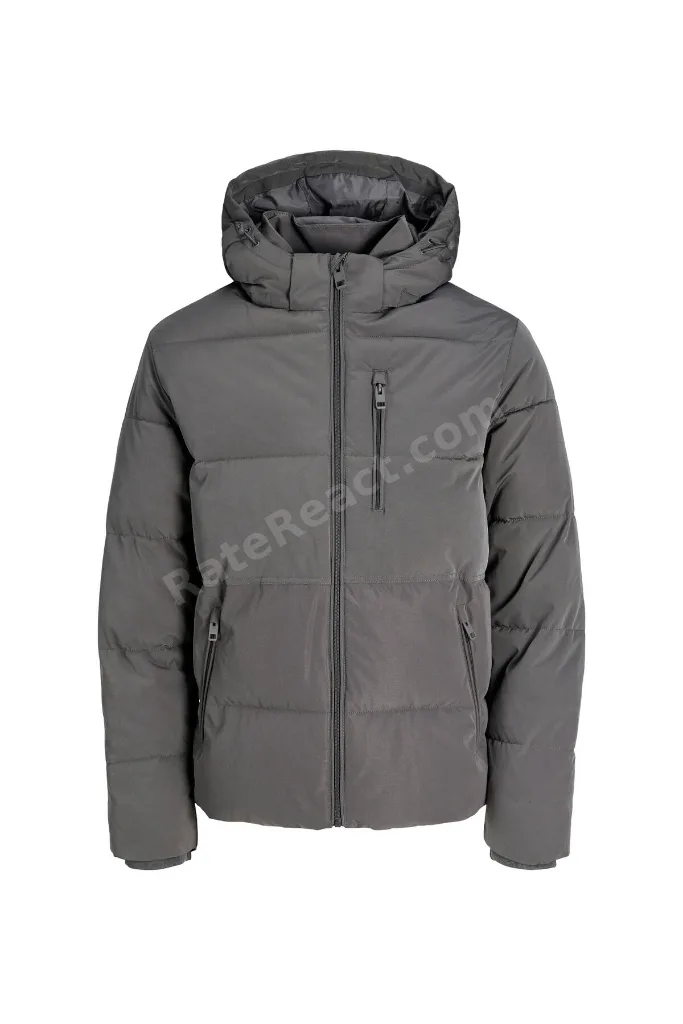 Gri Erkek Mont 12278792_JJEOWEN PUFFER SN