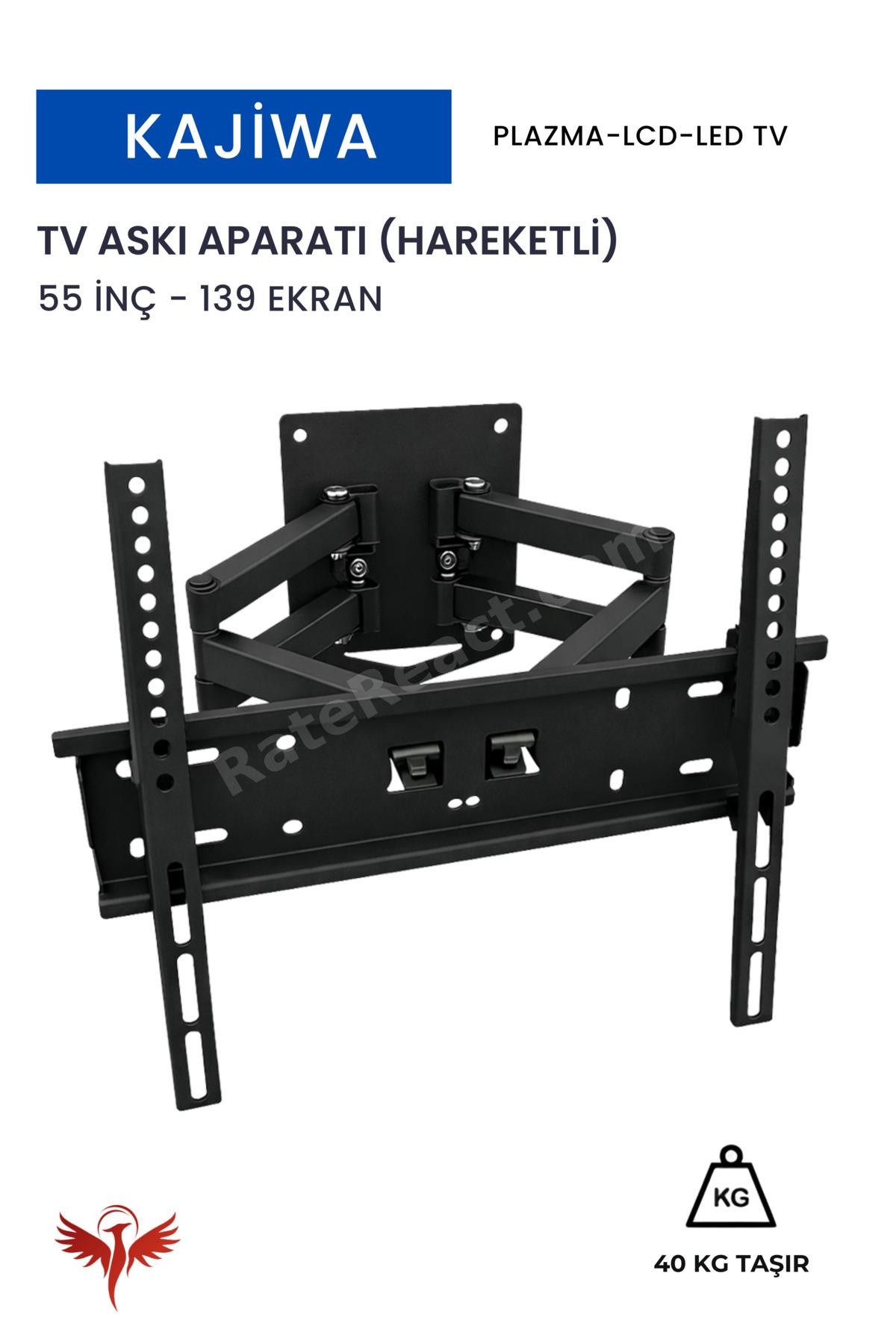 55 İNÇ ASKI APARATI HAREKETLİ (139 EKRAN) Tüm Marka ve modellerle uyumludur.