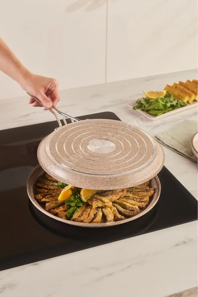Mutfaksever Biogranit Balık ve Hamsi Tavası 28 cm
