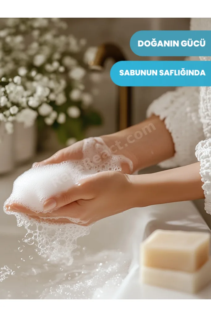 Doğadan Gelen Ferahlık: 120 gr Doğal Gül Sabunu