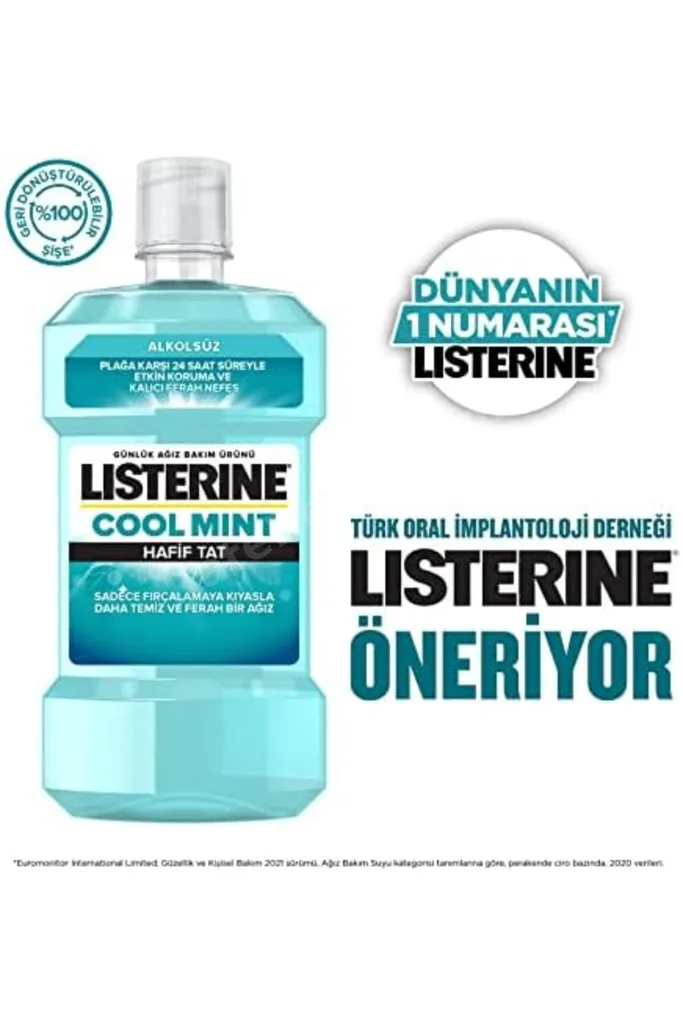 TTKTEKNOLOJİ breath freshening ağız bakım ürünü, cool mint, hafif tat, 500ml TTKTEKNOLOJİ 2026 39551