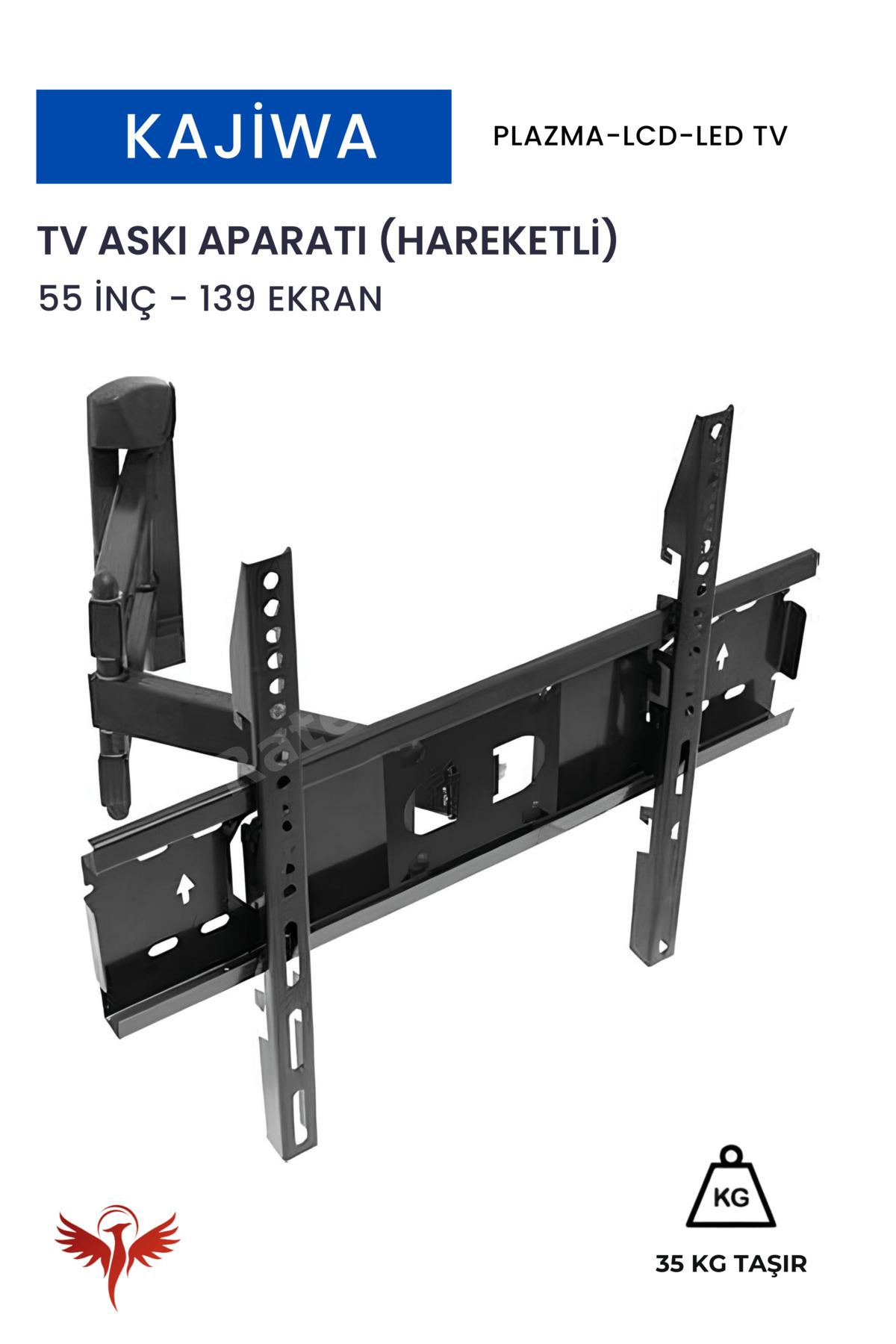 55 İNÇ ASKI APARATI HAREKETLİ (139 EKRAN) Tüm Marka ve modellerle uyumludur.