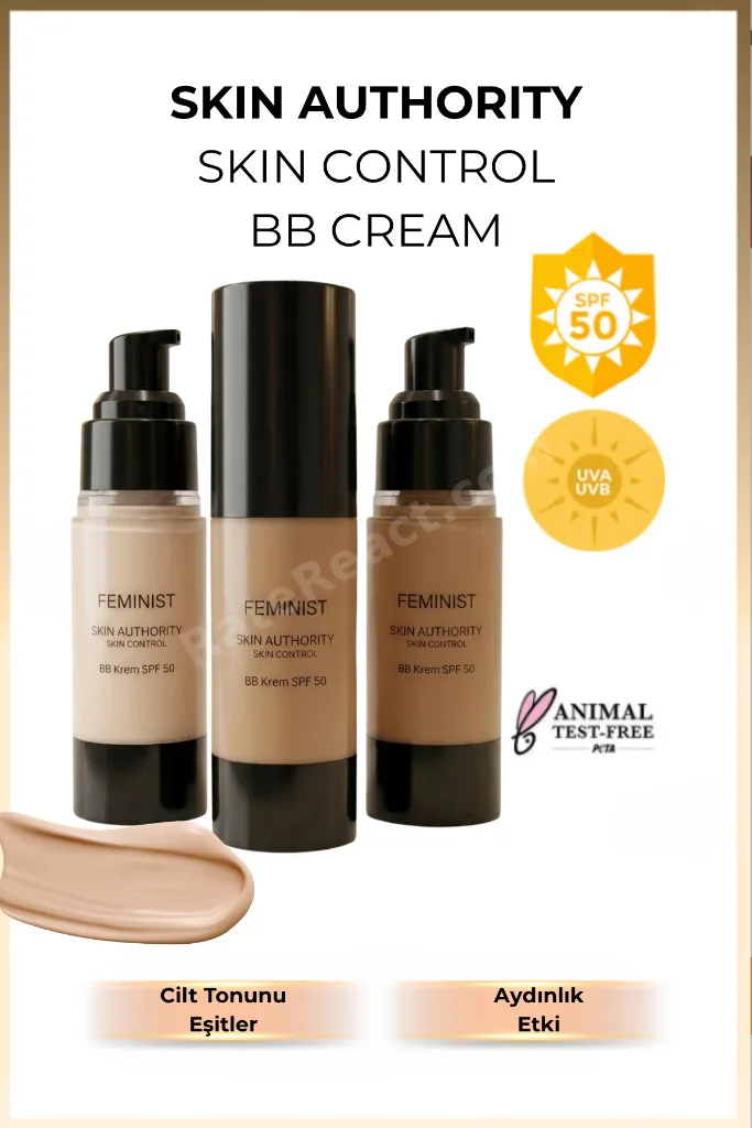 BB Krem SPF50 Yüksek Kapatıcı, Nemlendirici, Ton Eşitleyici, Aydınlatıcı - Medium