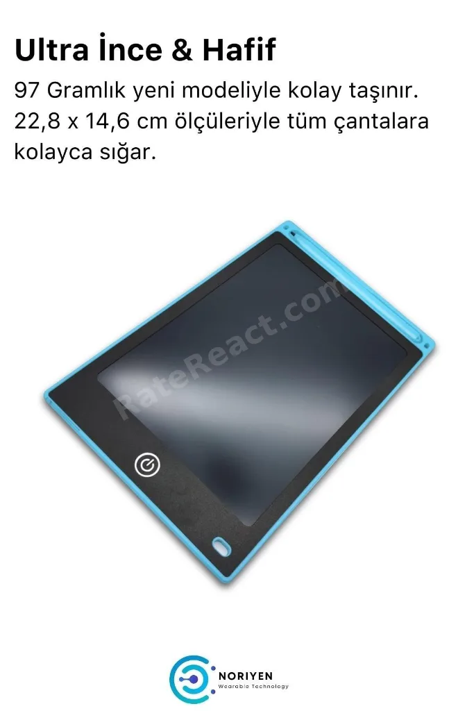 Lcd Ekranlı Kalemli Dijital Çizim Tableti Yazı Tahtası Boyama Resim İçin Akıllı Çocuk Tablet 8,5 Inç