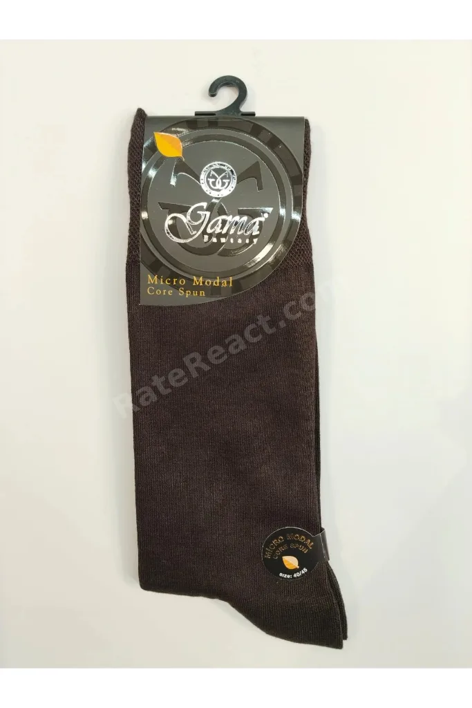 Gama 915 Erkek Mikro Modal Core Spun Pamuk Çorap
