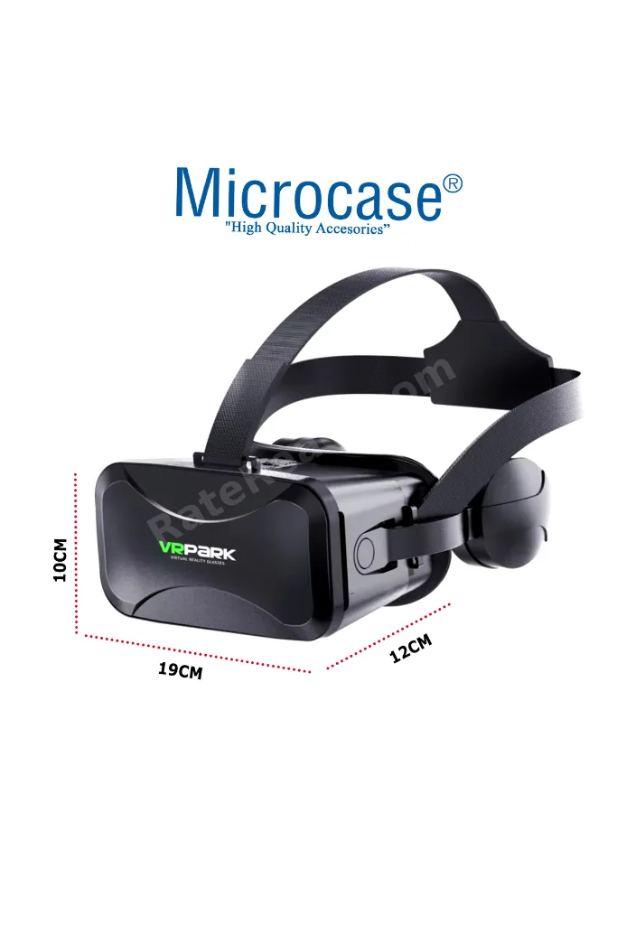VRPARK  J30 3.5mm Kulaklıklı   3D Sanal Gerçeklik Gözlüğü-AL4745