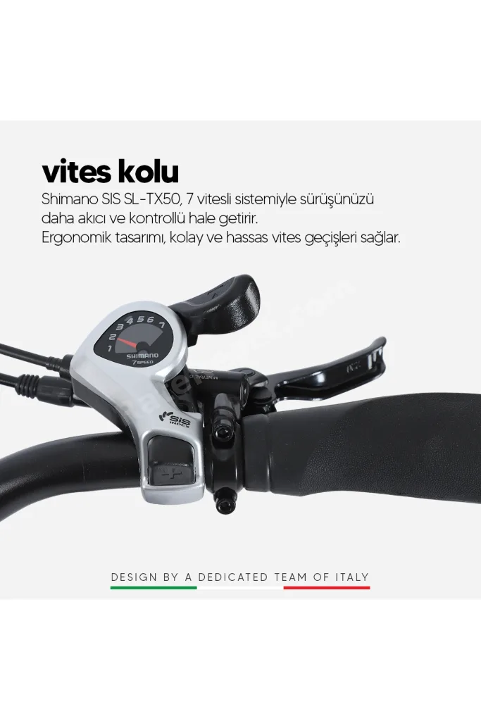 E-Rapido Hidrolik Disk 20 Jant Katlanabilir Elektrikli Bisiklet