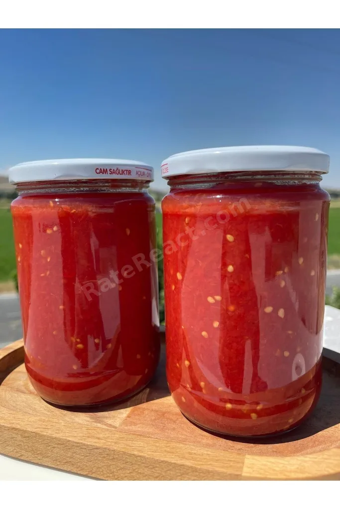 Domates püresi kabuksuz 600gr 2 adet