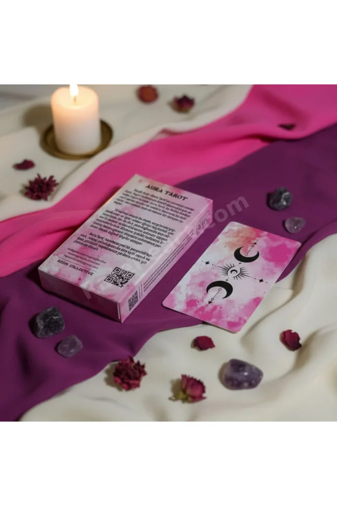 Aura Tarot Kartları Modern ve Spiritüel Tarot Destesi