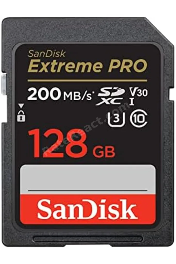 meala kozmetık store Extreme PRO SDXC UHS-I Hafıza Kartı, 128 GB, 200 MB/sn Aktarım Hızı, U3: UHS Sp