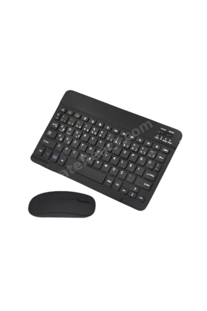 Kablosuz Klavye ve Mouse Kombosu Bluetooth Uyumlu Sessiz Set - Lisinya