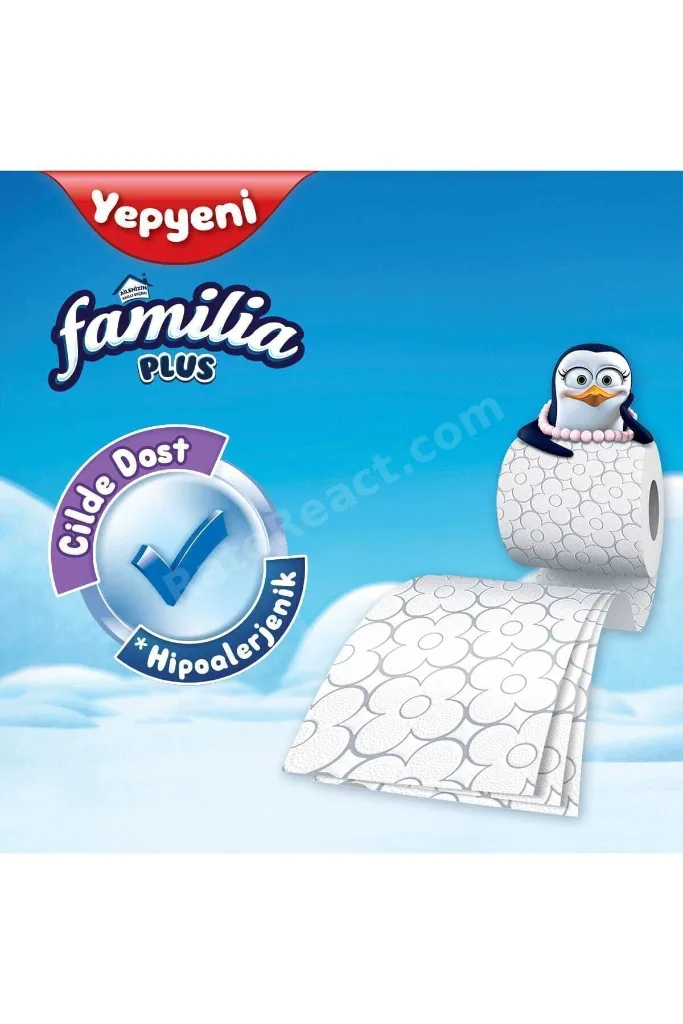 Plus Tuvalet Kağıdı Jumbo Paket 96 Rulo