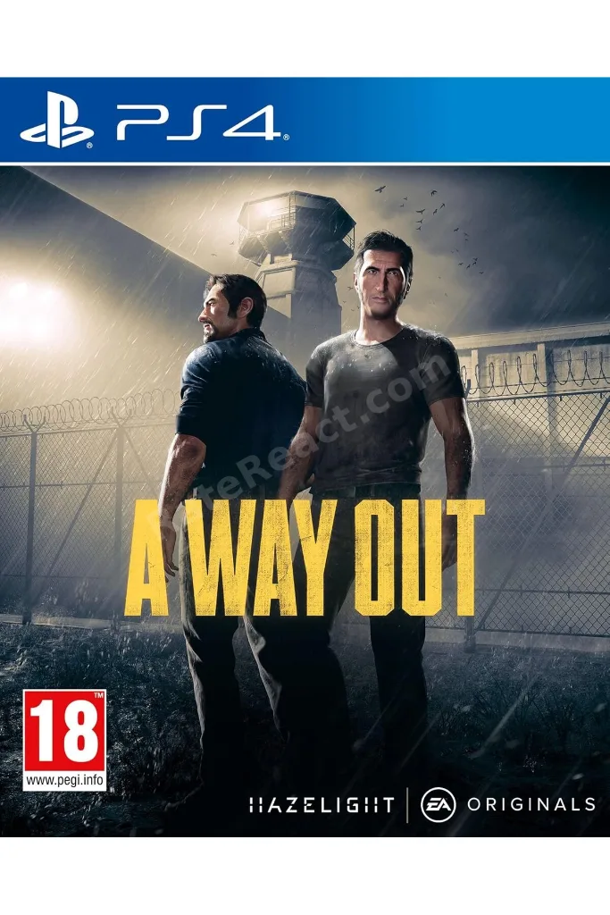 A Way Out Ps4 ve Ps5 Uyumlu Dijital